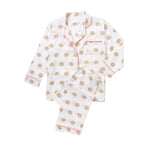 Marigot Mocha Sand Dollar Long Pajama Set